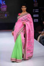 Model walks for Agnimitra Paul on day 2 of Bengal Fashion Week on 21st Feb 2014